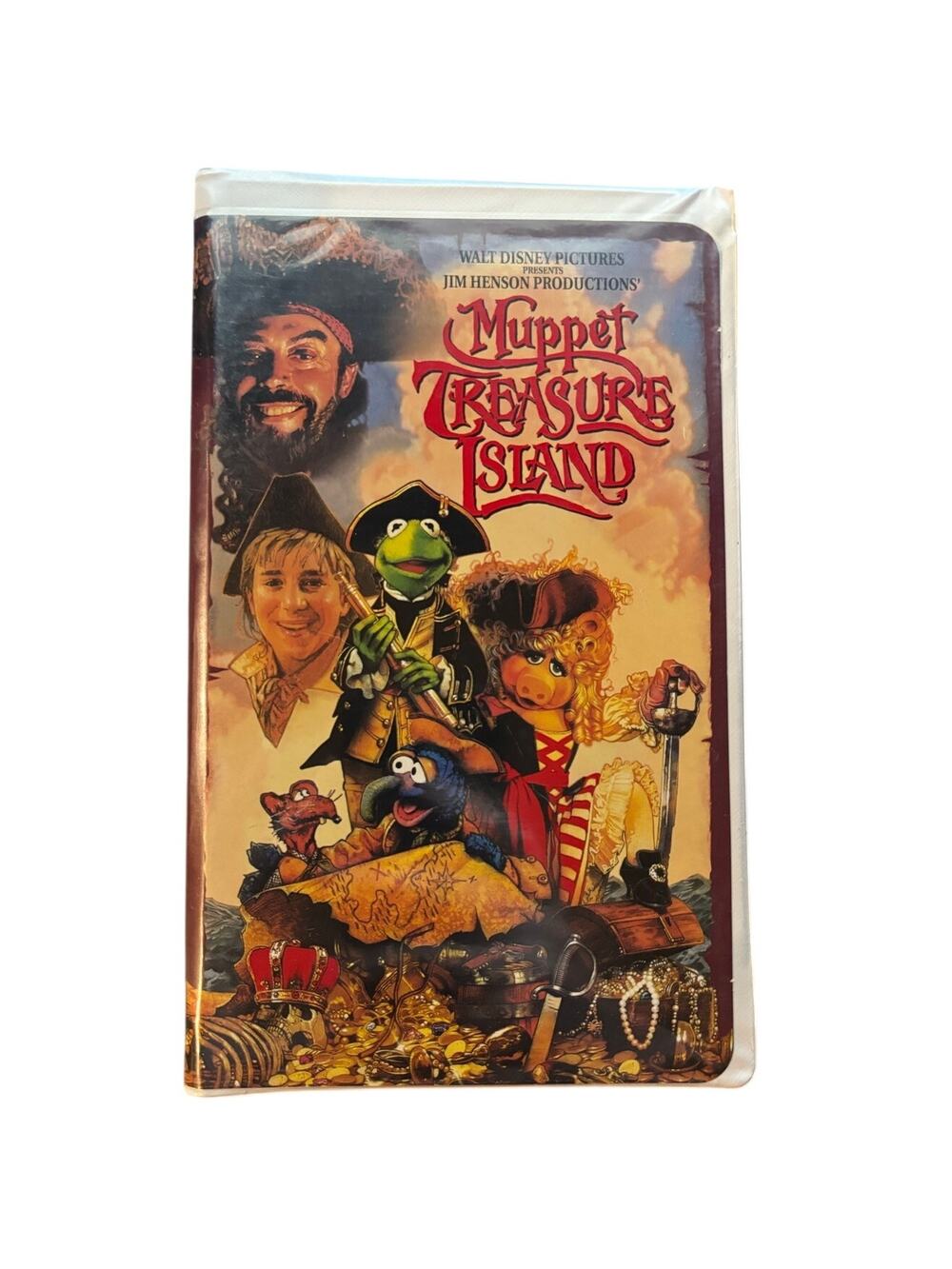 Walt Disney Muppet Treasure Island VHS Tape (Untested)
